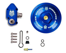 Load image into Gallery viewer, Sinister Diesel 03-07 Ford 6.0L Powerstroke Blue Spring Kit w/ Adjustable Billet Spring Housing - Main Product View