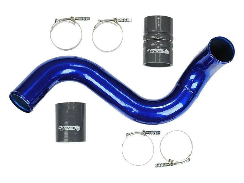 Sinister Diesel 03-07 Ford 6.0L Powerstroke Cold Side Charge Pipe - Main Product View