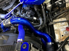 Load image into Gallery viewer, Sinister Diesel 03-07 Ford 6.0L Powerstroke Cold Side Charge Pipe - Installation View