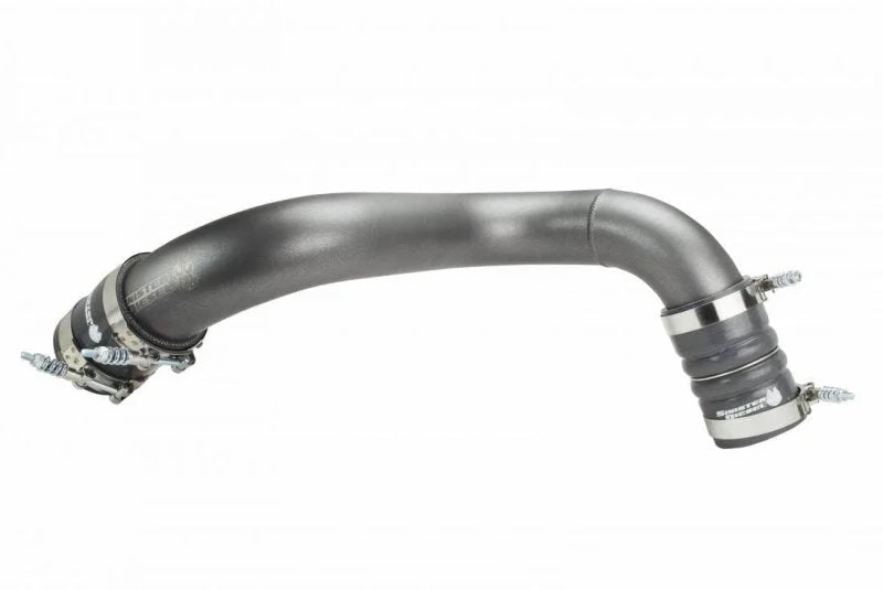 Sinister Diesel 03-07 Ford 6.0L Powerstroke Cold Side Charge Pipe (Gray) - Main Product View