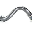 Load image into Gallery viewer, Sinister Diesel 03-07 Ford 6.0L Powerstroke Cold Side Charge Pipe (Gray) - Side View