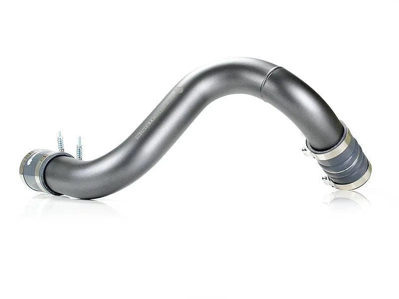 Sinister Diesel 03-07 Ford 6.0L Powerstroke Cold Side Charge Pipe (Gray) - Side View