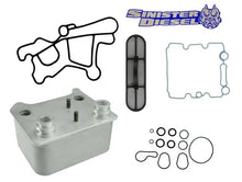 Load image into Gallery viewer, Sinister Diesel 03-07 Ford Powerstroke 6.0L Oil Cooler Kit (Includes Gaskets &amp; O-Rings) - Main Product View