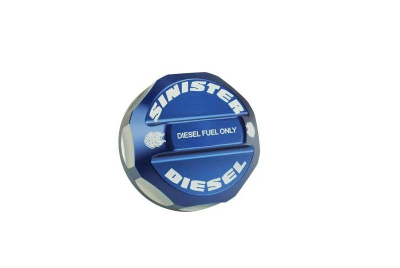 Sinister Diesel 08-16 Ford Powerstroke 6.4/6.7L Fuel Cap - Main Product View