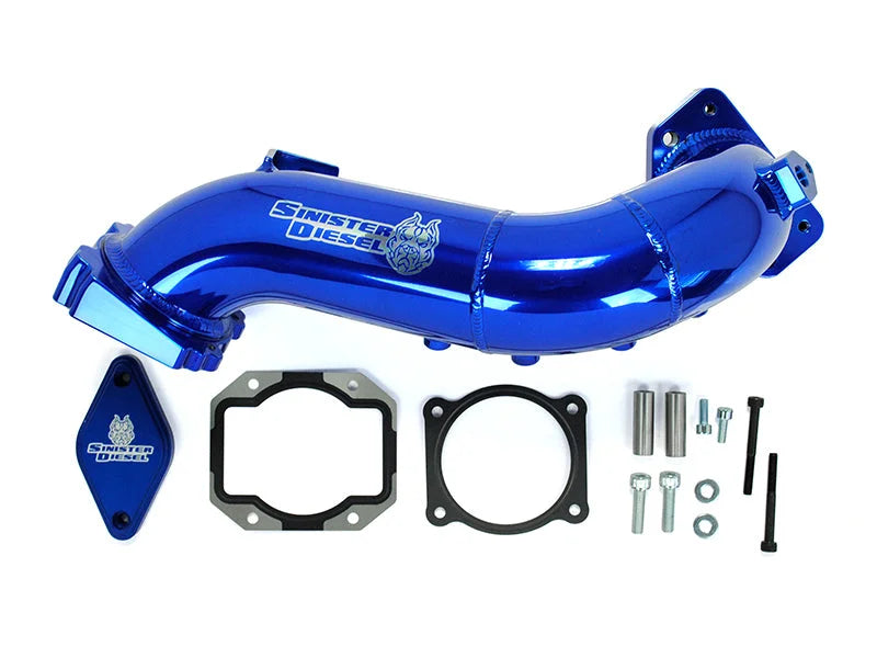 Sinister Diesel 11-15 Chevy Duramax LML Intake Bridge - Additional View 6