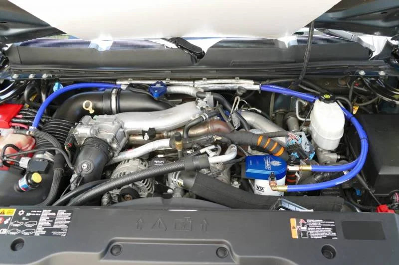 Sinister Diesel 11-15 Chevy/GMC Duramax Coolant Filtration System - Side View