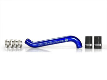 Load image into Gallery viewer, Sinister Diesel 11-16 GM Duramax 6.6L LML Radiator Pipe - Installation View