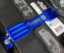 Load image into Gallery viewer, Sinister Diesel 2011+ Ford Powerstroke 6.7L Battery Hold Down - Back View