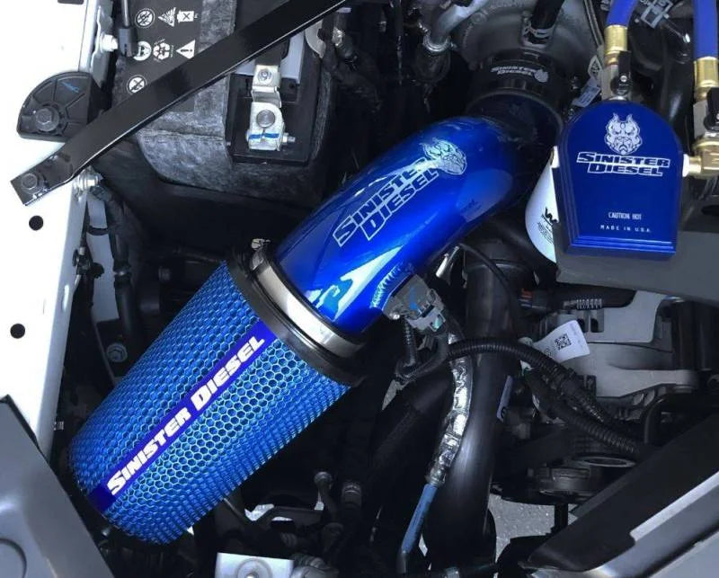 Sinister Diesel 2019 Dodge/Ram Cummins 6.7L Cold Air Intake - Side View
