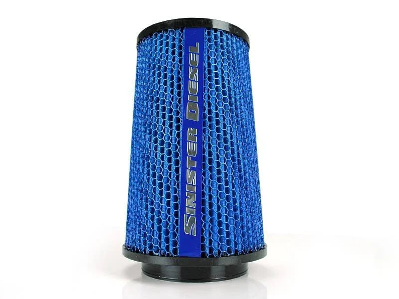 Sinister Diesel 4in ID 10in Tall Replacement Air Filter - Main Product View