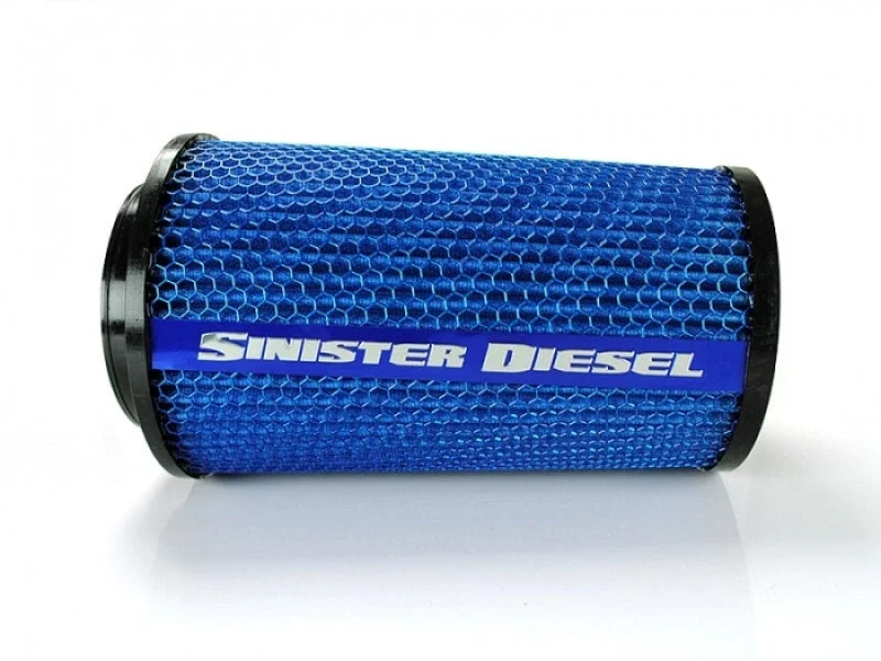 Sinister Diesel 4in ID 10in Tall Replacement Air Filter - Side View