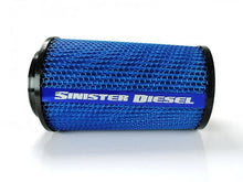 Load image into Gallery viewer, Sinister Diesel 4in ID 10in Tall Replacement Air Filter - Side View