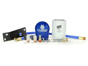 Sinister Diesel 99-03 Ford 7.3L Powerstroke Coolant Filtration System w/ Wix Filter - Main Product View