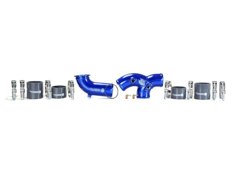 Sinister Diesel 99.5-03 Ford 7.3L Powerstroke Intake Elbow - Installation View