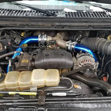 Load image into Gallery viewer, Sinister Diesel 99.5-03 Ford 7.3L Powerstroke Intercooler Charge Pipe Kit - Side View