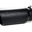 Load image into Gallery viewer, Sinister Diesel Black Ceramic Coated Stainless Steel Exhaust Tip (4in to 6in)