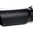 Load image into Gallery viewer, Sinister Diesel Black Ceramic Coated Stainless Steel Exhaust Tip (4in to 6in)