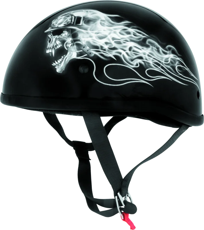 Skid Lids Biker Skull Original Helmet - Medium
