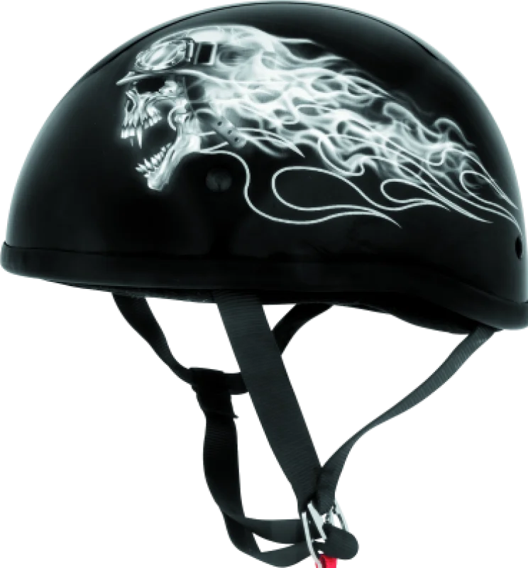 Skid Lids Biker Skull Original Helmet - XL
