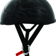 Load image into Gallery viewer, Skid Lids Ghost Skull Flames Helmet - Medium