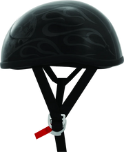 Load image into Gallery viewer, Skid Lids Ghost Skull Flames Helmet - Medium