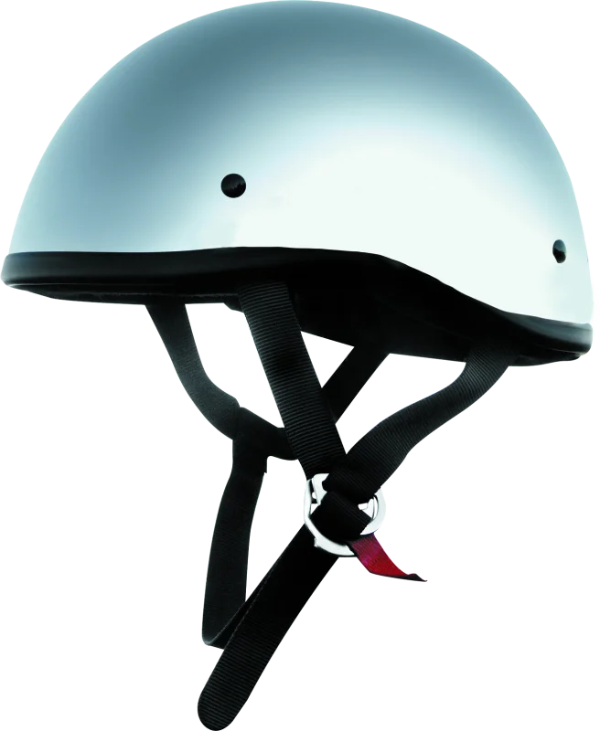 Skid Lids Original Helmet Chrome - Large