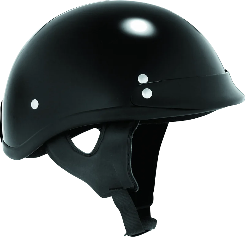 Skid Lids Traditional Helmet Black - Large