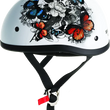 Load image into Gallery viewer, Skid Lids White Rose Original Helmet - XS