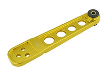 Load image into Gallery viewer, Skunk2 01-05 Honda Civic Gold Anodized Rear Lower Control Arm (Includes Socket Tool) - Side View