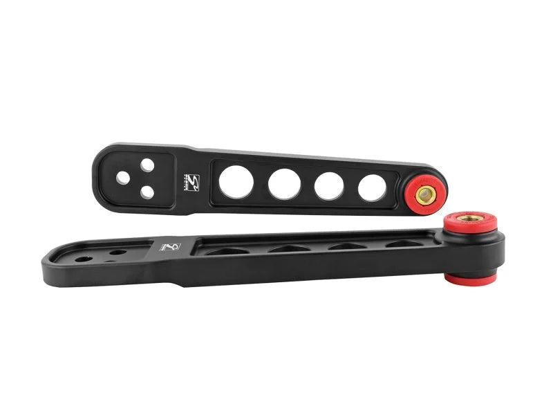 Skunk2 01-05 Honda Civic Rear Lower Control Arm (Black Series) (Includes Socket Tool) - Side View