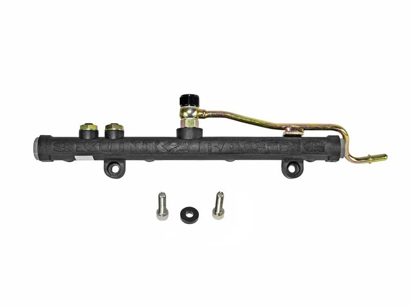 Skunk2 02-05 Honda Civic Si/02-06 Acura RSX Composite High Volume Fuel Rails - Side View