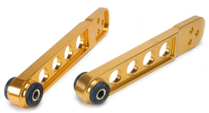 Skunk2 02-06 Honda Element/02-06 Acura RSX Gold Anodized Rear Lower Control Arm (Incl. Socket Tool) - Main Product View