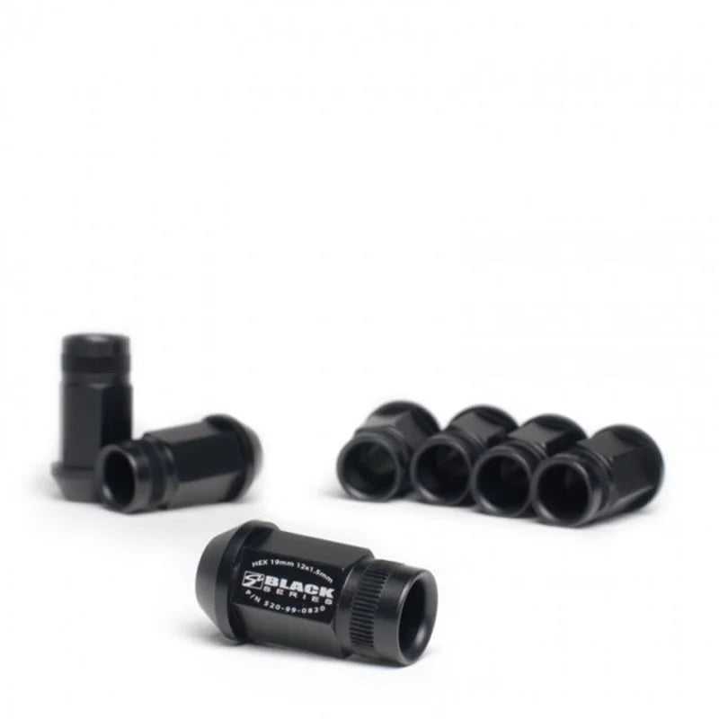 Skunk2 12 x 1.5 Forged Lug Nut Set (Black Series) (16 Pcs.) - Additional View 8