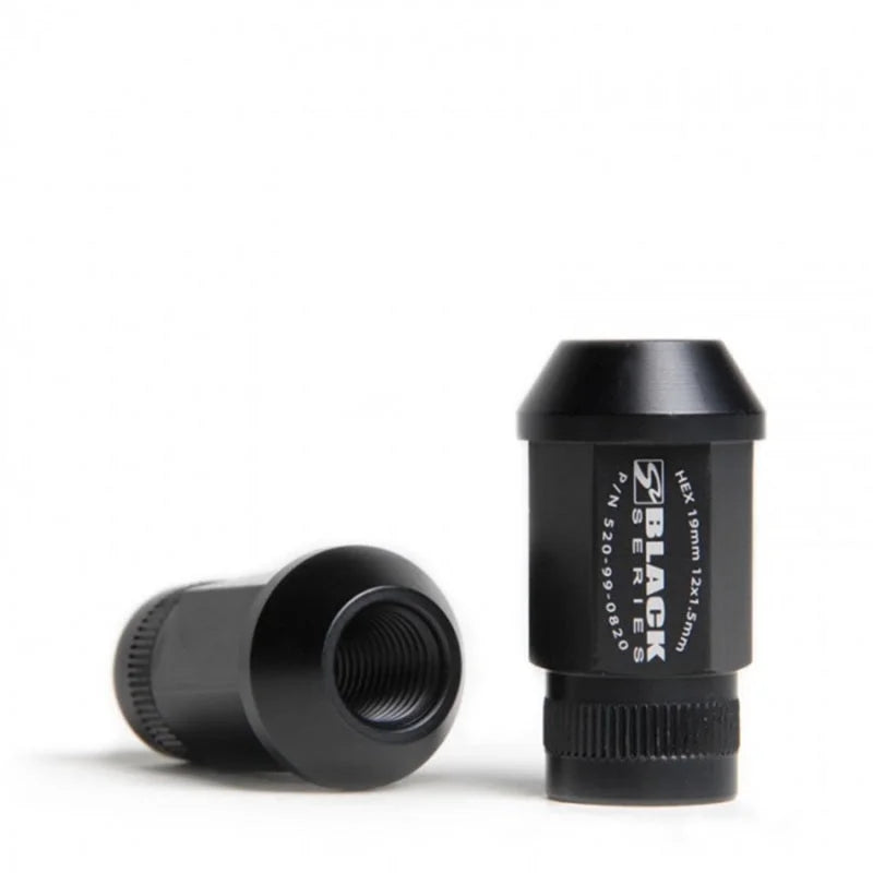 Skunk2 12 x 1.5 Forged Lug Nut Set (Black Series) (20 Pcs.) - Main Product View