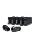 Load image into Gallery viewer, Skunk2 12 x 1.5 Forged Lug Nut Set (Black Series) (20 Pcs.) - Back View