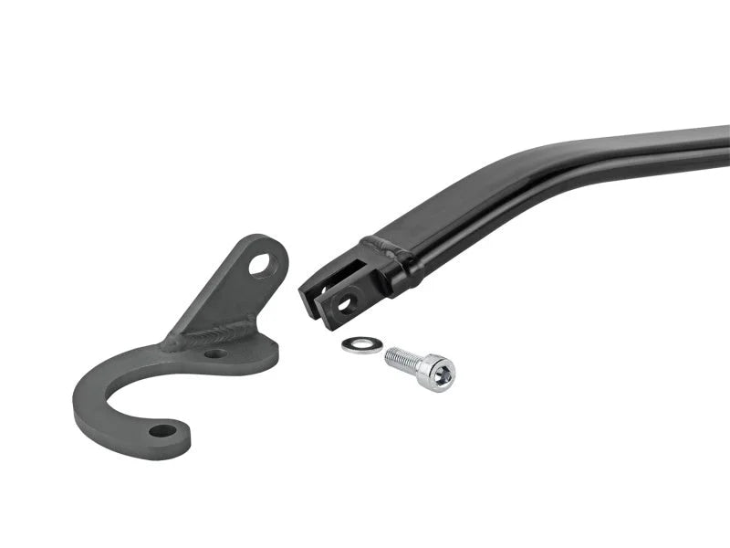 Skunk2 88-00 Honda Civic/Del Sol/94-01 Acura Integra Front Upper Strut Tower Bar (Black Series) - Back View