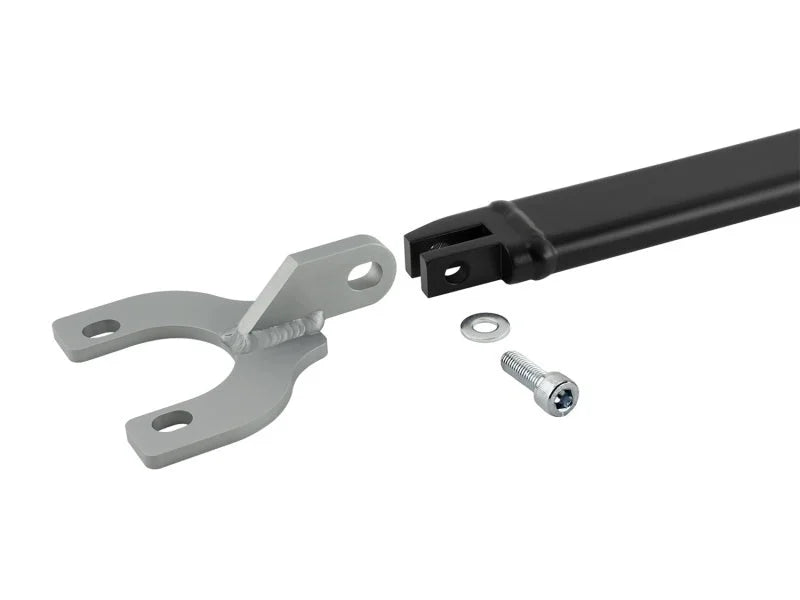 Skunk2 88-00 Honda Civic/Del Sol/94-01 Acura Integra Rear Upper Strut Tower Bar (Black Series) - Side View