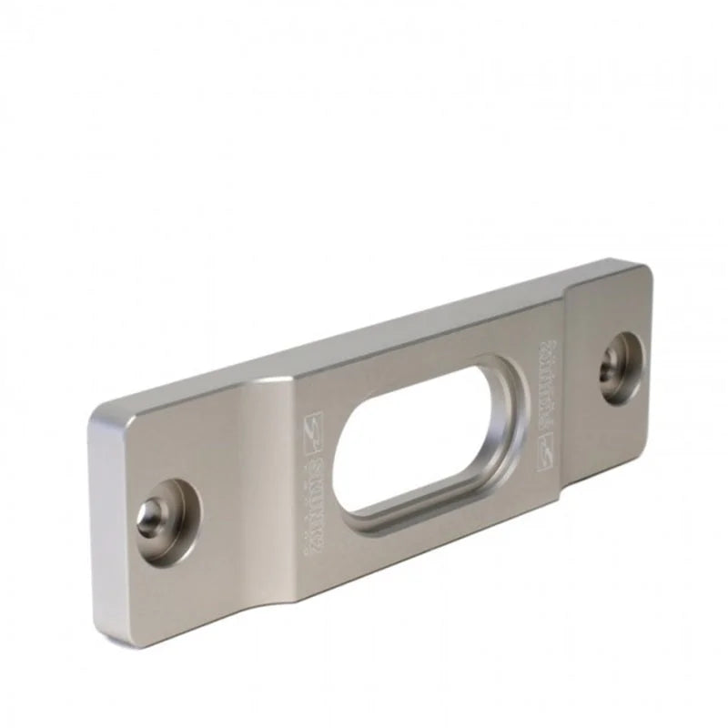 Skunk2 92-00 Honda Civic/94-01 Acura Integra Billet Battery Tiedown - Back View