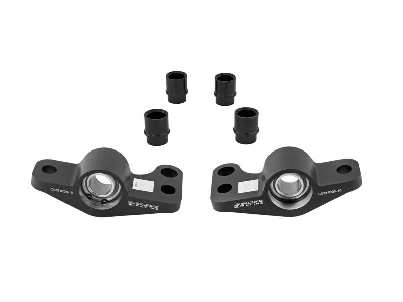 Skunk2 96-00 Honda Civic EK Front Lower Control Arm Spherical Bushing Compliance Bracket - Back View