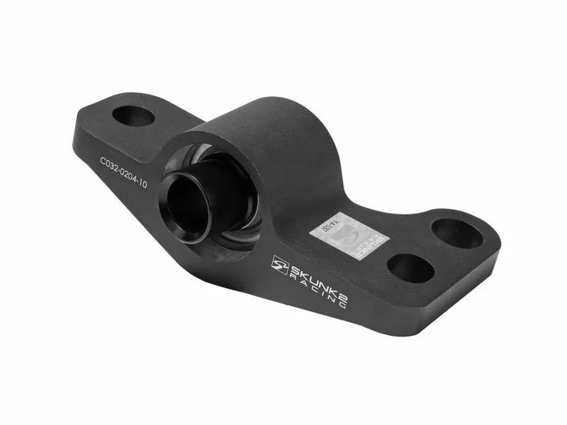 Skunk2 96-00 Honda Civic EK Front Lower Control Arm Spherical Bushing Compliance Bracket - Installation View