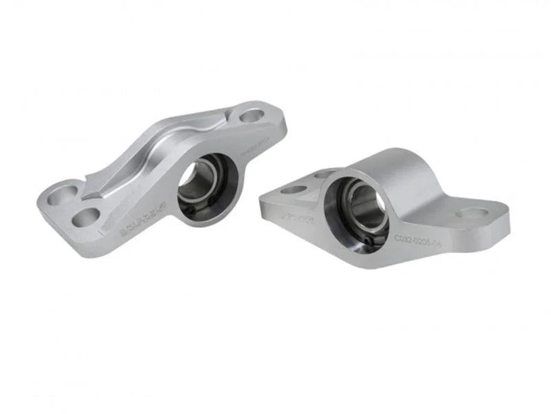 Skunk2 96-00 Honda Civic Front Spherical Bushing Compliance Bracket - Clear - Side View
