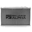 Load image into Gallery viewer, Skunk2 Alpha Series 06-11 Honda Civic SI Radiator (Dual Core) - Back View