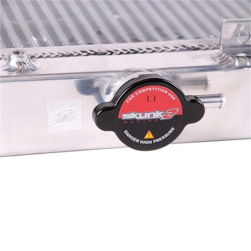 Skunk2 Alpha Series 88-91 Honda CRX/Civic Radiator (Full Size) (Dual Core) (Manual Trans.) - Additional View 8