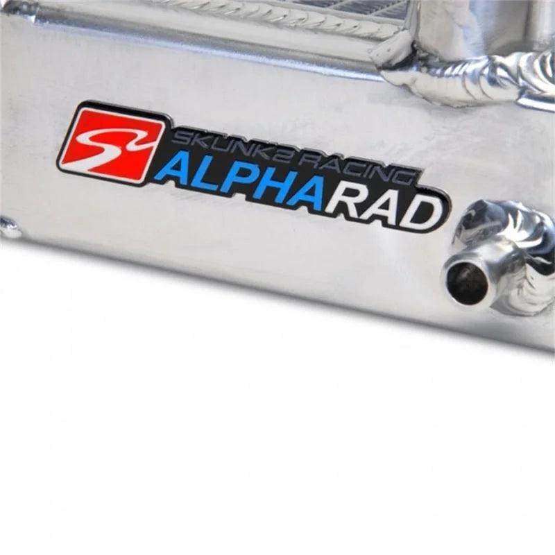 Skunk2 Alpha Series 94-01 Acura Integra Radiator (Full Size) (Dual Core) (Manual Trans.) - Back View