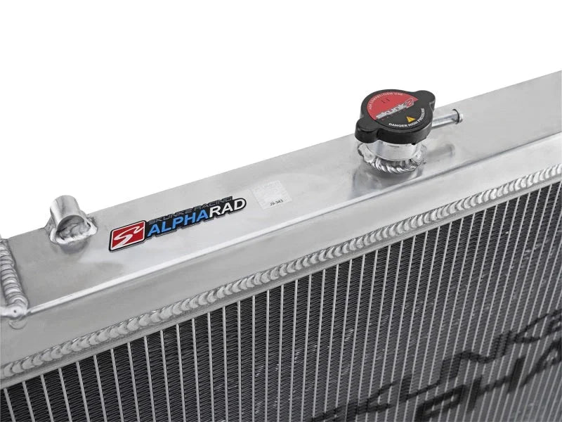 Skunk2 Alpha Series 95-98 Nissan 240sx Radiator - Back View