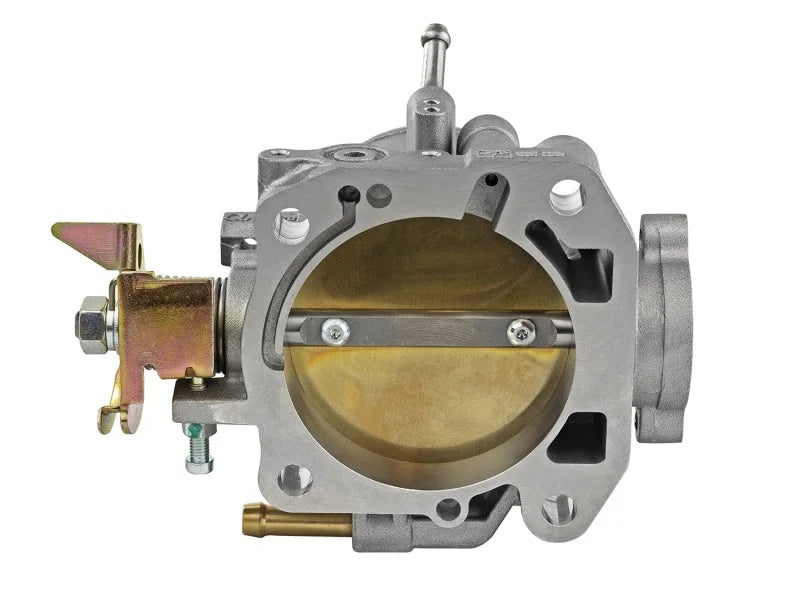 Skunk2 Alpha Series Honda/Acura (D/B/H/F Series) 70mm Cast Throttle Body (OEM Look) - Side View