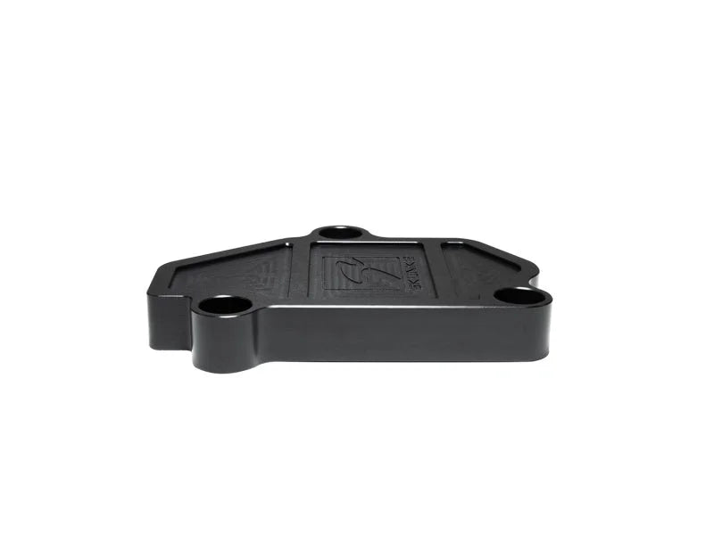 Skunk2 B-Series VTEC Black Anodized Block Off Plate - Side View