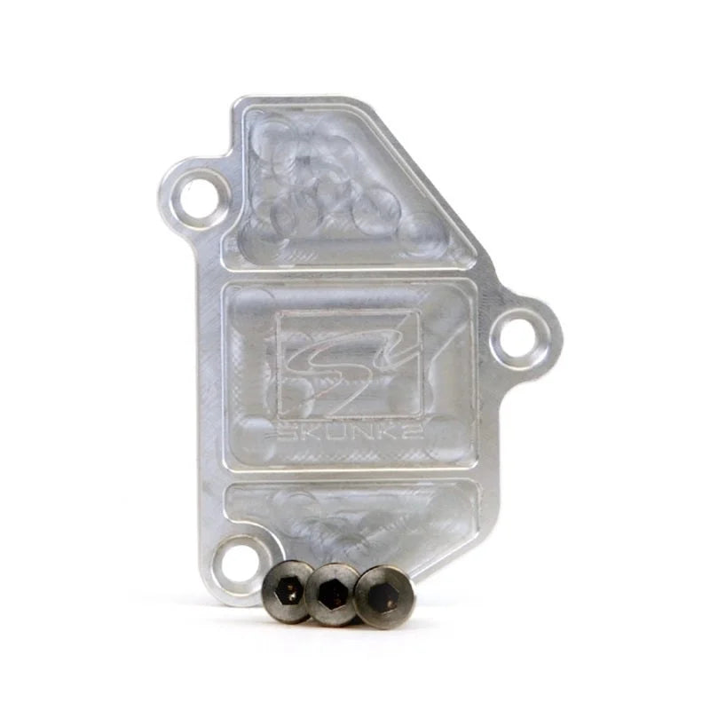 Skunk2 B-Series VTEC Hard Anodized Block Off Plate - Main Product View