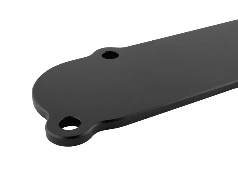 Skunk2 Black Anodized Billet 6061 Aluminum Intake & Exhaust Port Covers - K-Series Cylinder Heads - Side View