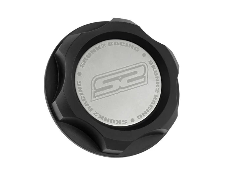 Skunk2 Honda Billet Oil Cap (M33 x 2.8) (Black Series) - Side View